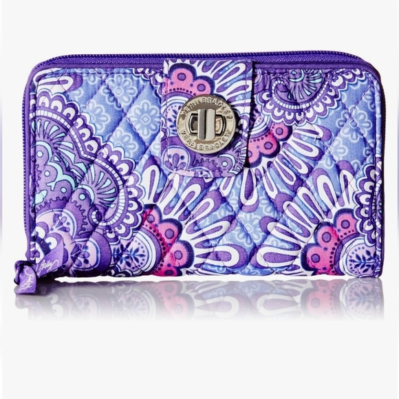 Vera Bradley Handbags - Vera Bradley Turn Lock Wallet